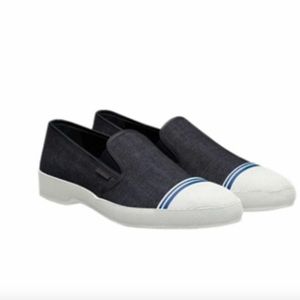 Prada Calzature Uomo Denim Sz 9